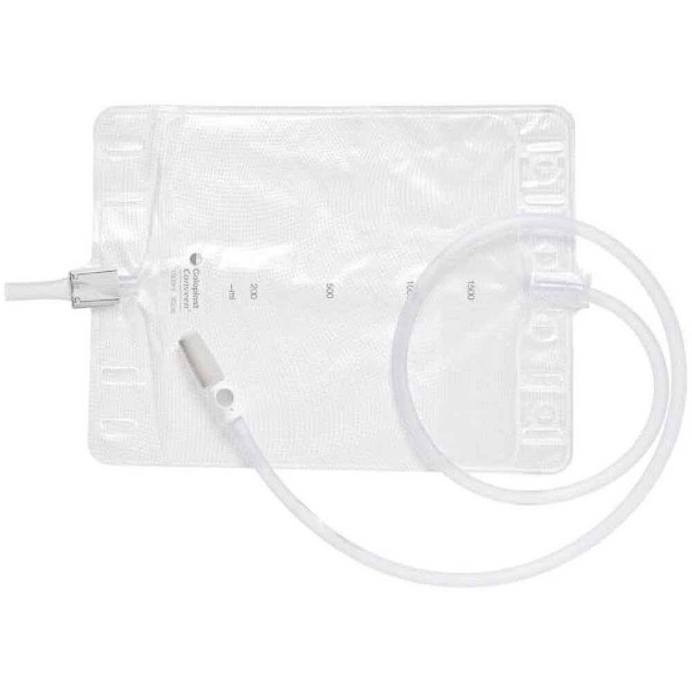 Мешок для сбора мочи (мочеприемник) прикроватный Coloplast Conveen трубка 90 см объем 1500 мл арт. 5062