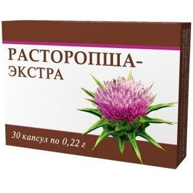 Расторопша экстра капсулы 30 шт.