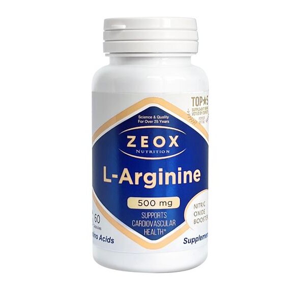 L-аргинин Zeox Nutrition капсулы 60шт