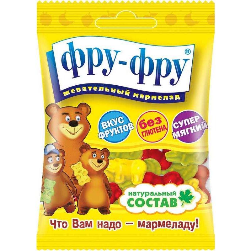 Фру-фру мармелад 30 г медведики