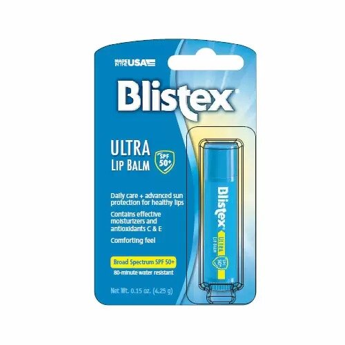 Бальзам для губ Blistex ultra lip SPF50+ 4.25 г