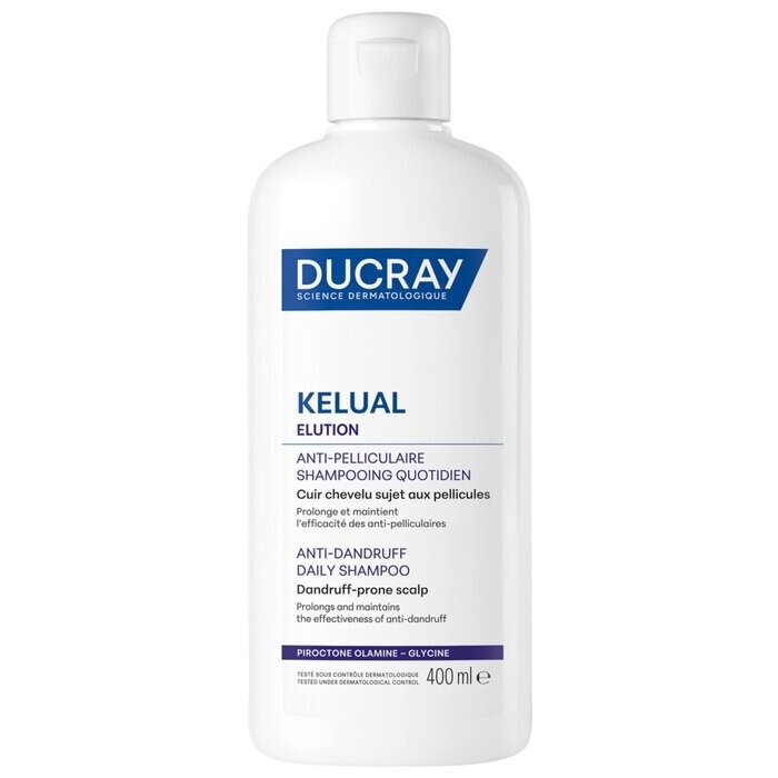 Шампунь Ducray Kelual Elution оздоравливающий (мягкий балансирующий) 400 мл