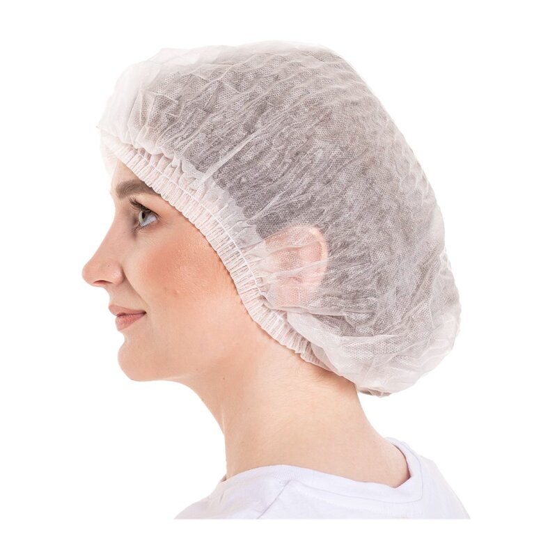 Шапочка клип-берет белая 1 шт.