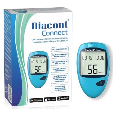 Глюкометр Диаконт (Diacont) Connect