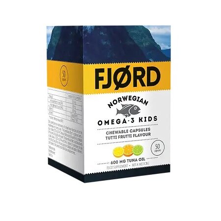 Омега-3 Kids Fjord Norwegian капсулы 50 шт.