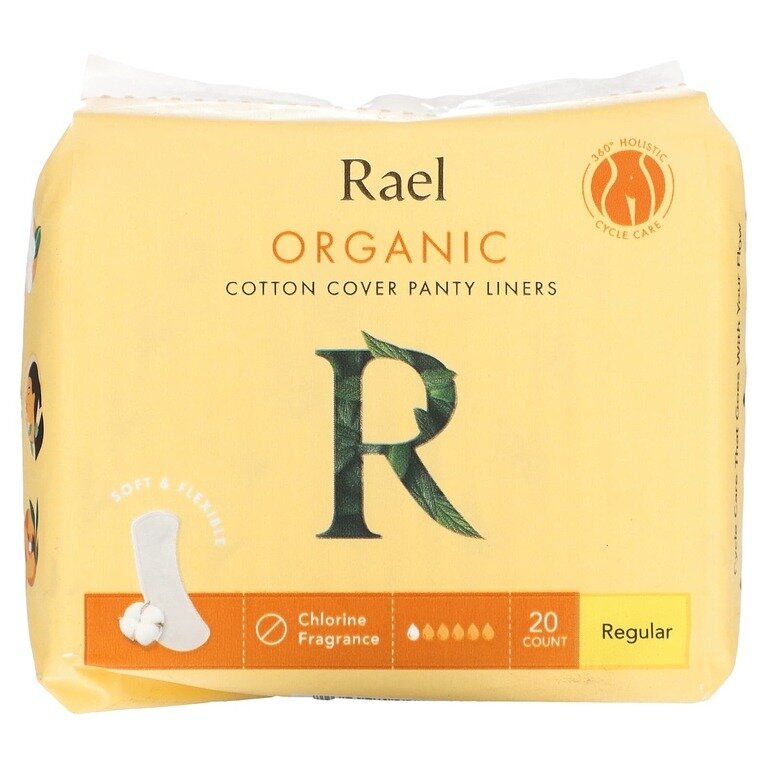Прокладки ежедневные Rael organic cotton 20 шт.