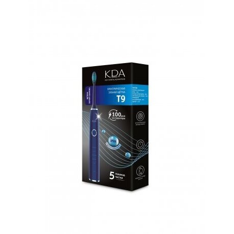 Зубная щетка КДА электрическая Т9 темно-синяя 1 шт.