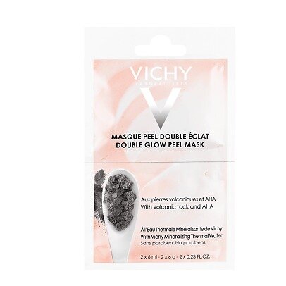 Маска-пилинг Виши (Vichy) Purete Thermal Двойное сияние саше 6 мл 2 шт.