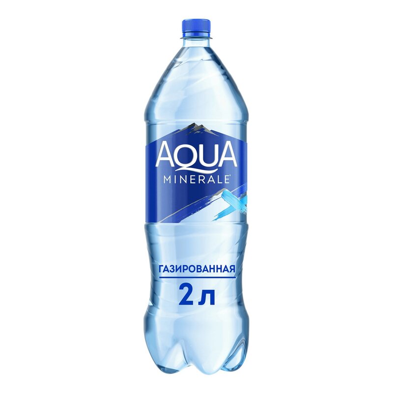 Вода минеральная газированная Aqua Minerale ПЭТ 2 л