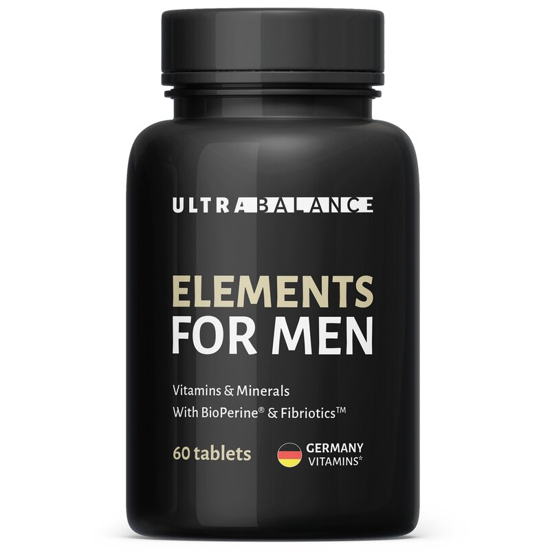 Таблетки для мужчин UltraBalance elements for men премиум 950 мг 60 шт.
