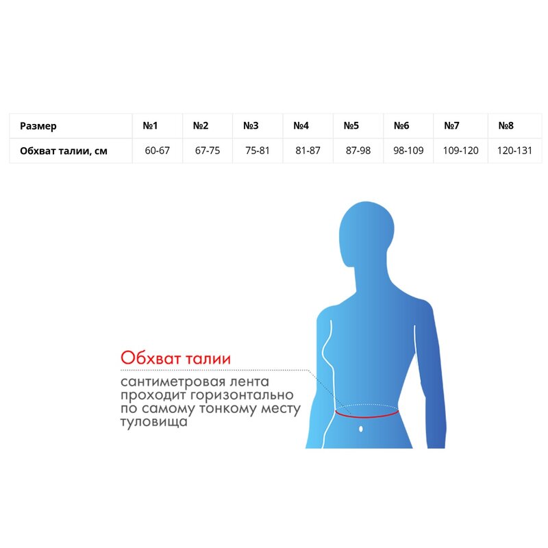 Бандаж пояснично-крестцовый Крейт Б-710 согревающий р.6