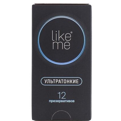 Презервативы Like Me ультратонкие 12 шт.