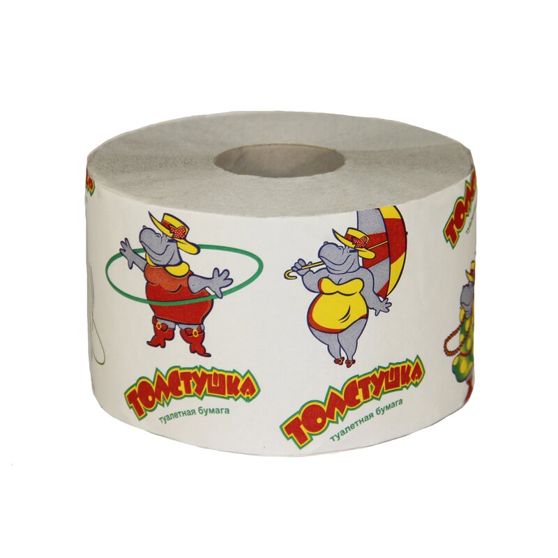 Туалетная бумага Толстушка 1 шт.
