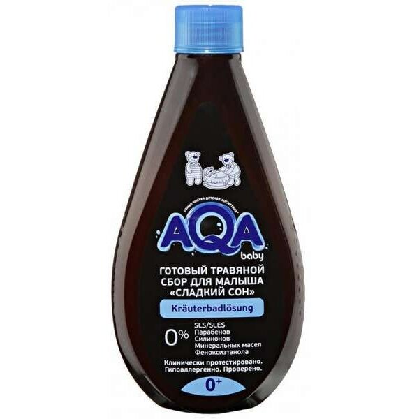 Сбор травяной сладкий сон Aqa baby флакон 500 мл