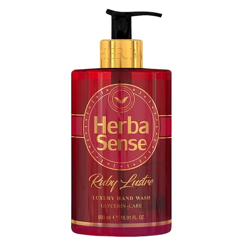 Мыло жидкое для рук HerbaSense Рубиновый блеск 500 мл