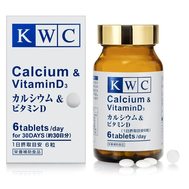 KWC Кальций и Витамин D3 капсулы 180 шт.