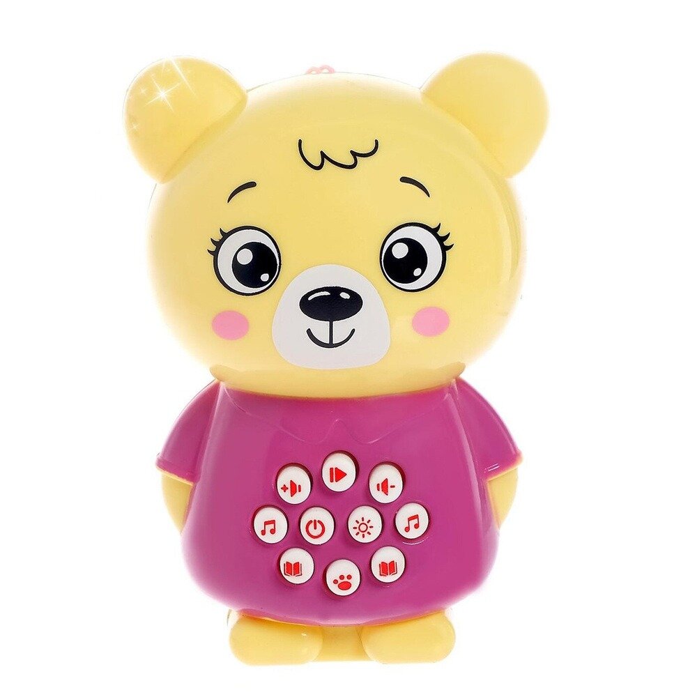 Игрушка музыкальная Zabiaka любимый дружок фиолетовый