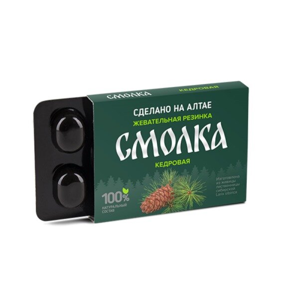 Жевательная резинка Смолка кедровая 5 шт.