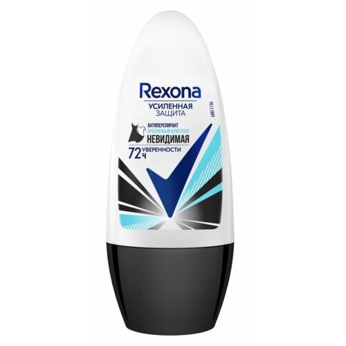 Антиперспирант-ролик женский Рексона (Rexona) Прозрачный кристалл 50 мл