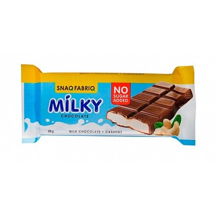 Шоколад молочный Snaq Fabriq с молочно-ореховой пастой 55 г