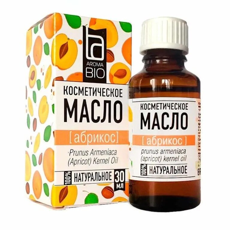 Масло косметическое Aromabio абрикос 30 мл