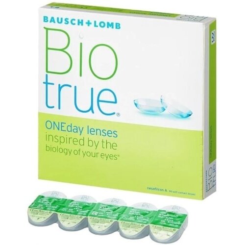 Линзы контактные Bausch&Lomb Biotrue Oneday (8.6/-4,50) 30 шт.