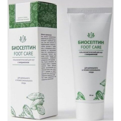 Биосептин гель для ног Foot Care 60 мл