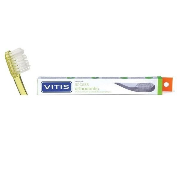 Зубная щетка Vitis Orthodontic Access для пациентов с ортодонтическими конструкциями (брекеты)