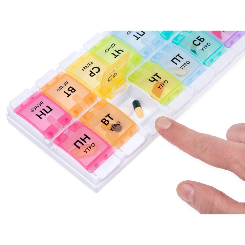 Таблетница Пилюля Ультра на неделю