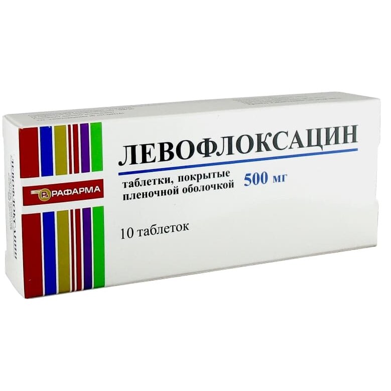 Левофлоксацин 500 Цена 10 Таблеток