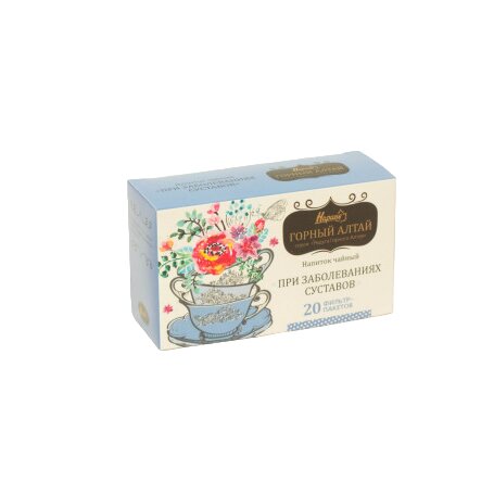 Напиток чайный Нарине Горный Алтай Для суставов фильтр-пакеты 1,5 г 20 шт.