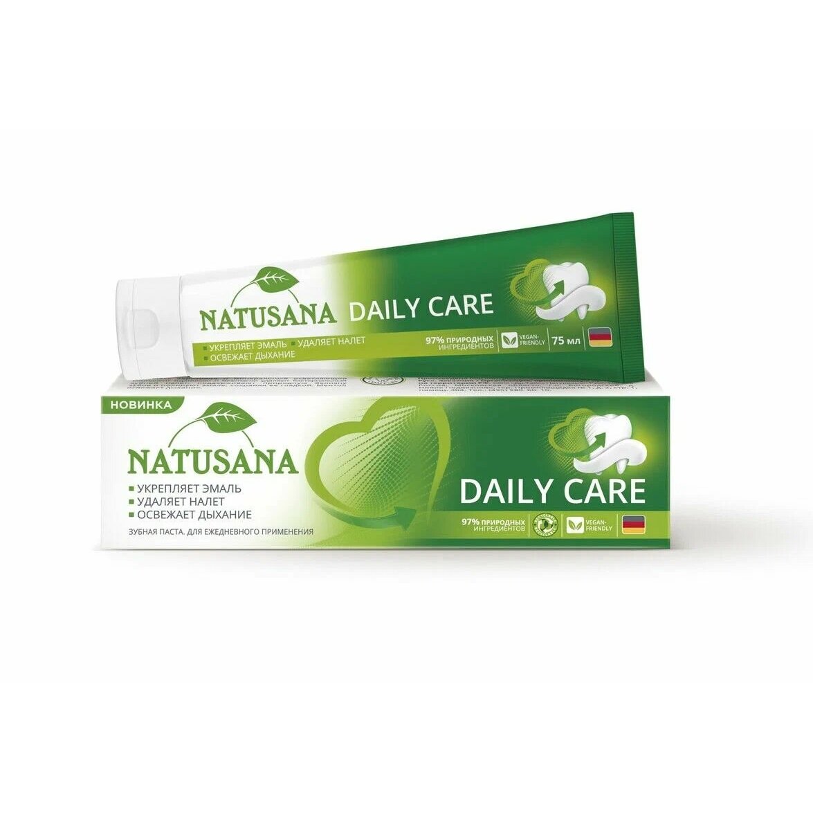 Зубная паста Natusana Daily Care туба 75 мл