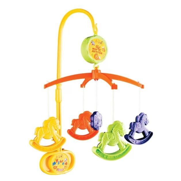 Игрушка-мобиле Новый мир детства 21602л музыкальная сказка лошади