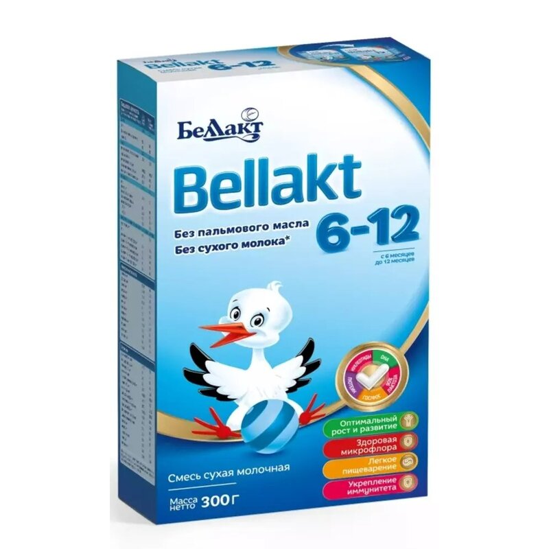 Молочная смесь Bellakt 6-12 с 6 мес. 300 г