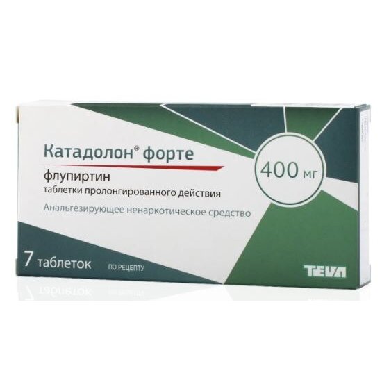 Катадолон форте таблетки 400 мг 7 шт.