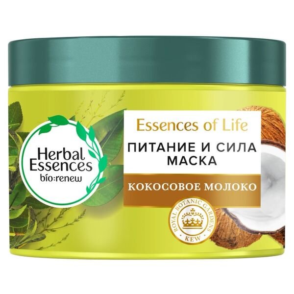 Herbal essences маска для волос 450мл кокосовое молоко