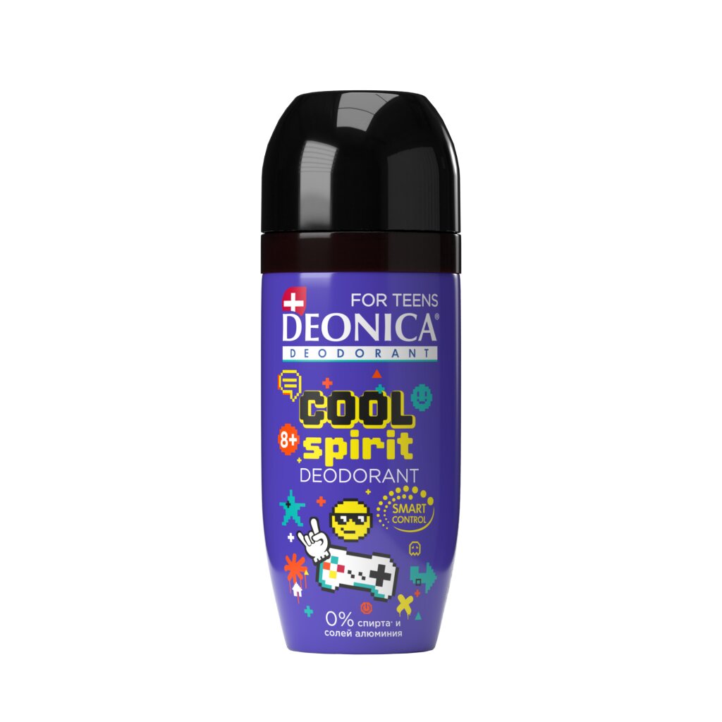 Deonica for teens дезодорант роликовый 50мл cool spirit