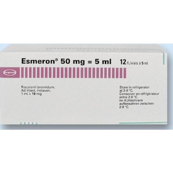 Эсмерон раствор для внутривенного введения 10мг/мл 5мл флакон 10 шт.