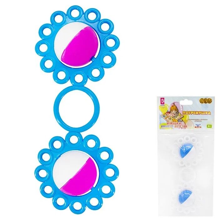 Погремушка Аэлита Снежинки арт. 2С504