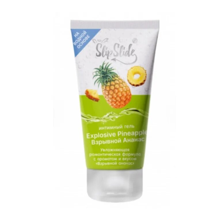 Интимный гель-смазка СлипСлайд (SlipSlide) Взрывной ананас увлажняющая романтическая формула 50 мл