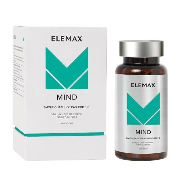 Майнд Elemax капсулы 650 мг 60 шт.