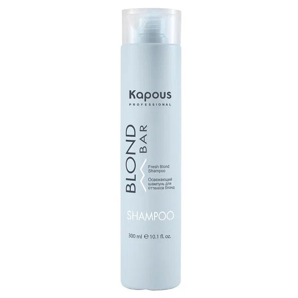 Шампунь Kapous Professional для волос оттенков блонд oсвежающий blond bar 300 мл