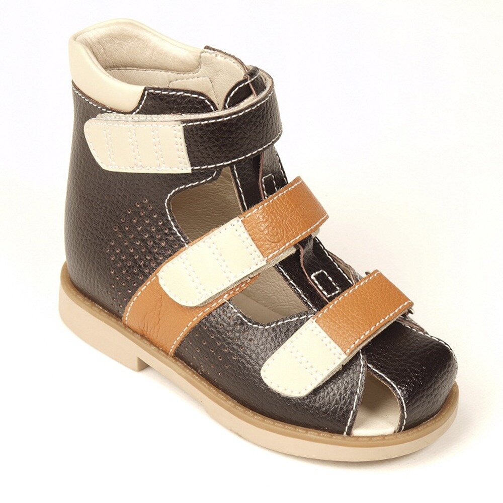 Сандалии детские ортопедические Ortuzzi ОРТ-80A-006A.12HT размер 22