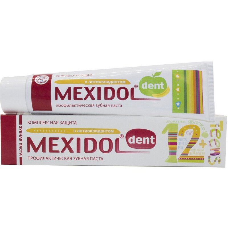 Зубная паста Мексидол Дент Teens 12+ 65 г