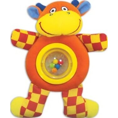 Сказка погремушка 51041 коровка с шариком