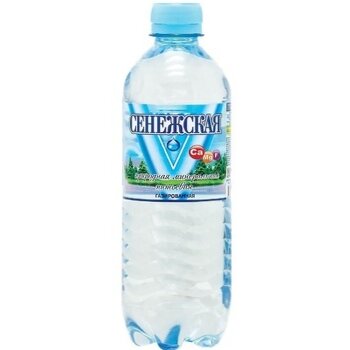 Вода питьевая минеральная газированная Сенежская 0,5 л