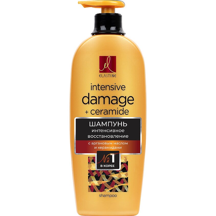 Шампунь для волос Elastine damage moroccan argani oil для интенсивного восстановления 680 мл