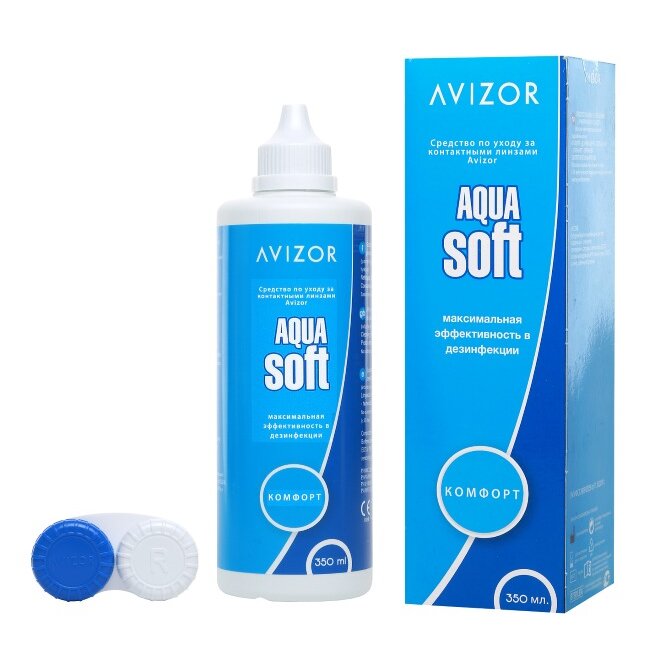 Раствор для контактных линз Avizor Aqua Soft Comfort 120 мл