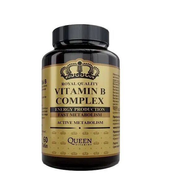 Комплекс витаминов в Queen Vitamins таблетки 60 шт. бад