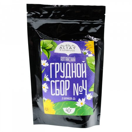 Чайный сбор "Грудной №4" в пирамидках 40 г